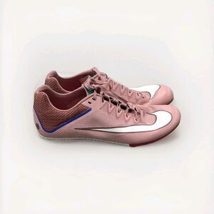 Nike Zoom Rival Sprint Track & Field Shoes Sneakers Cleats NWOB Red Ivory 9/10.5